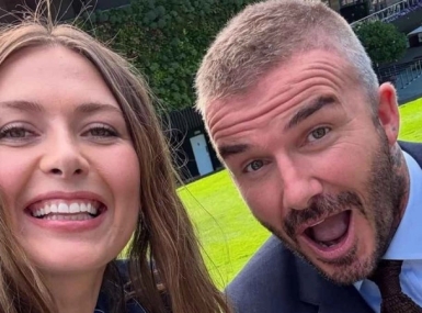 Beckham hẹn gặp Sharapova ở Wimbledon