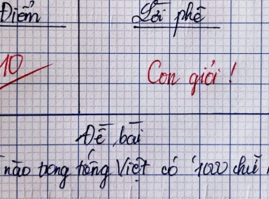 Từ tiếng Việt nào có '1000 chữ H'?