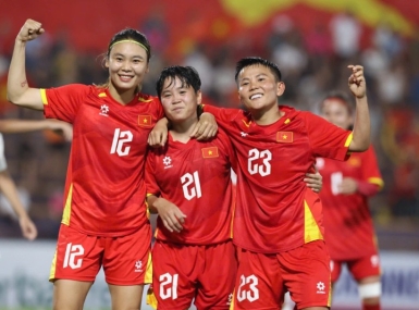 Việt Nam thắng UAE 6-0 ở vòng loại nữ châu Á