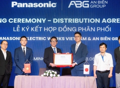 An Biên Group mở rộng mạng lưới phân phối đèn, máy nước nóng